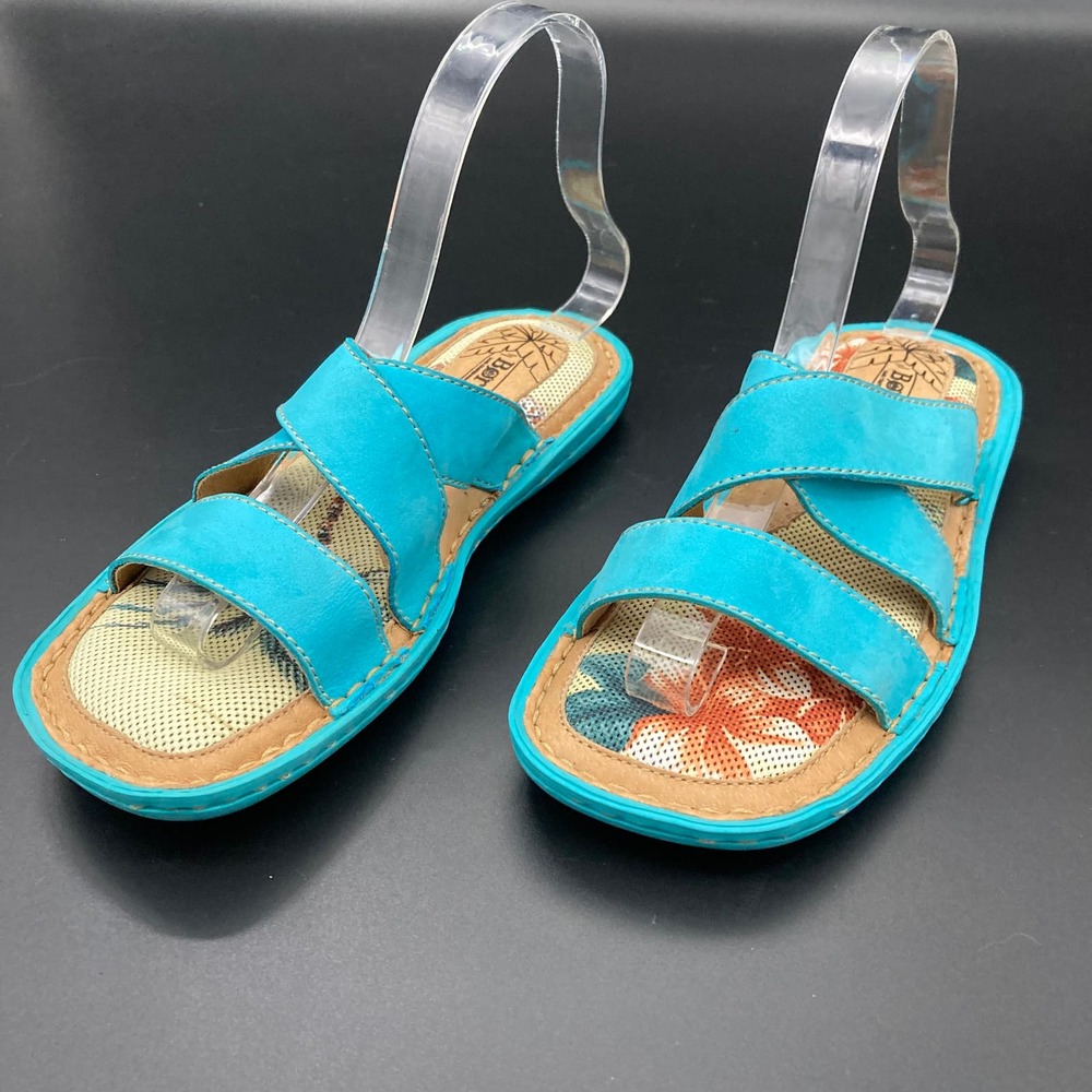 🌺 Born Women's Sandals in Turquoise size 7
